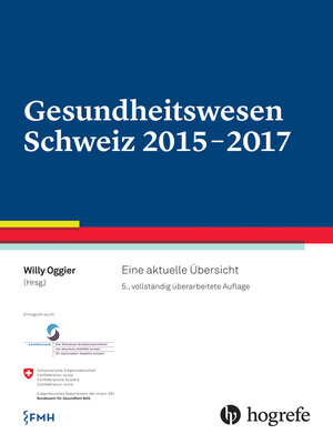 cover image of Gesundheitswesen Schweiz 2015-2017
